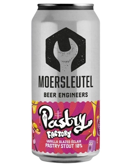 Moersleutel Vanilla Glazed Éclair Pastry Stout Burköl 44 cl 10%